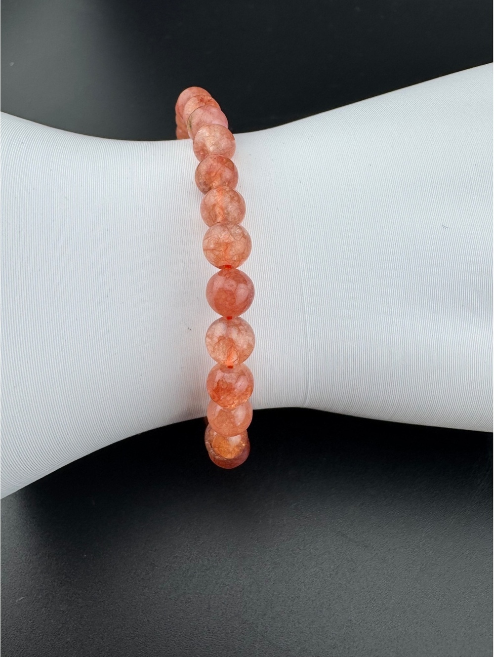 Healing Bracelet | Sunstone | Gemstone Beaded Bracelet: 6mm